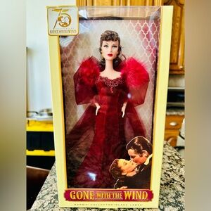 NIB 75th Anniversary Barbie Gone With The Wind-Collector Edition.